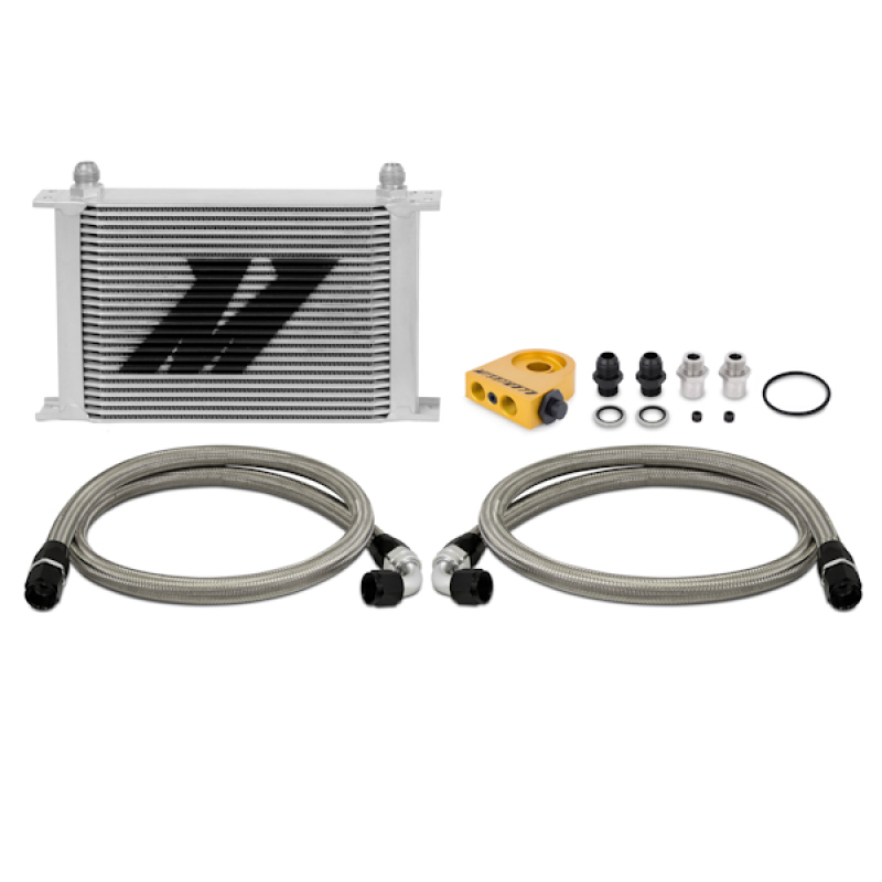 Mishimoto Universal Thermostatic 25 Row Oil Cooler Kit - MMOC-UHT