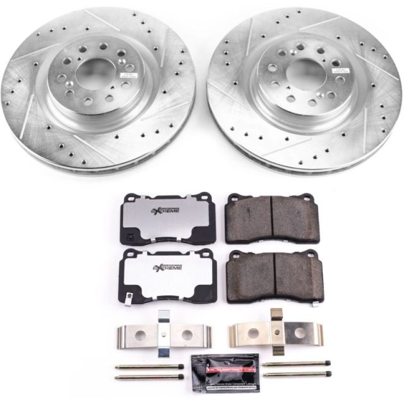 Power Stop 17-19 Honda Civic Front Z26 Street Warrior Brake Kit - K7869-26