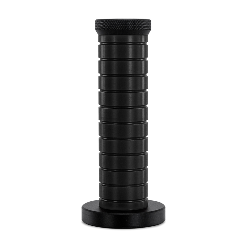 Mishimoto Weighted Grip Shift Knob - Black / Black - MMSK-BMXBKBK