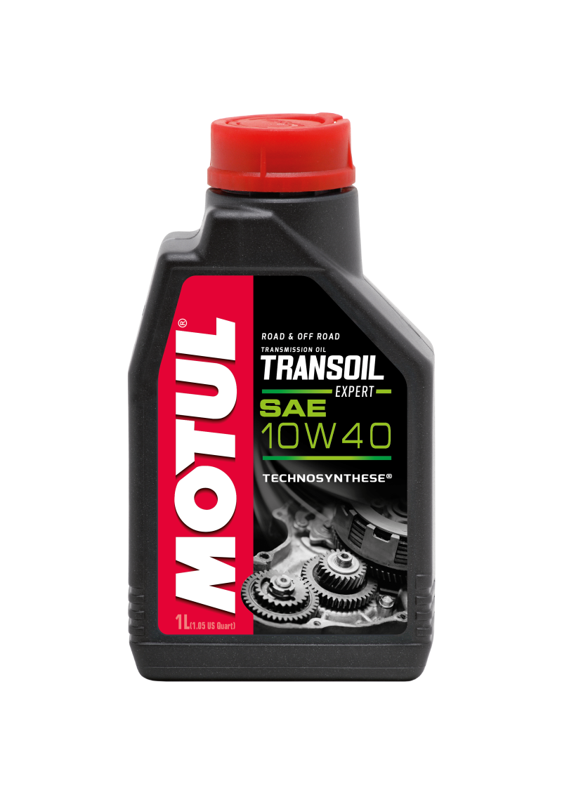 Motul 1L Powersport TRANSOIL Expert SAE 10W40 Technosynthese Fluid for Gearboxes - 105895