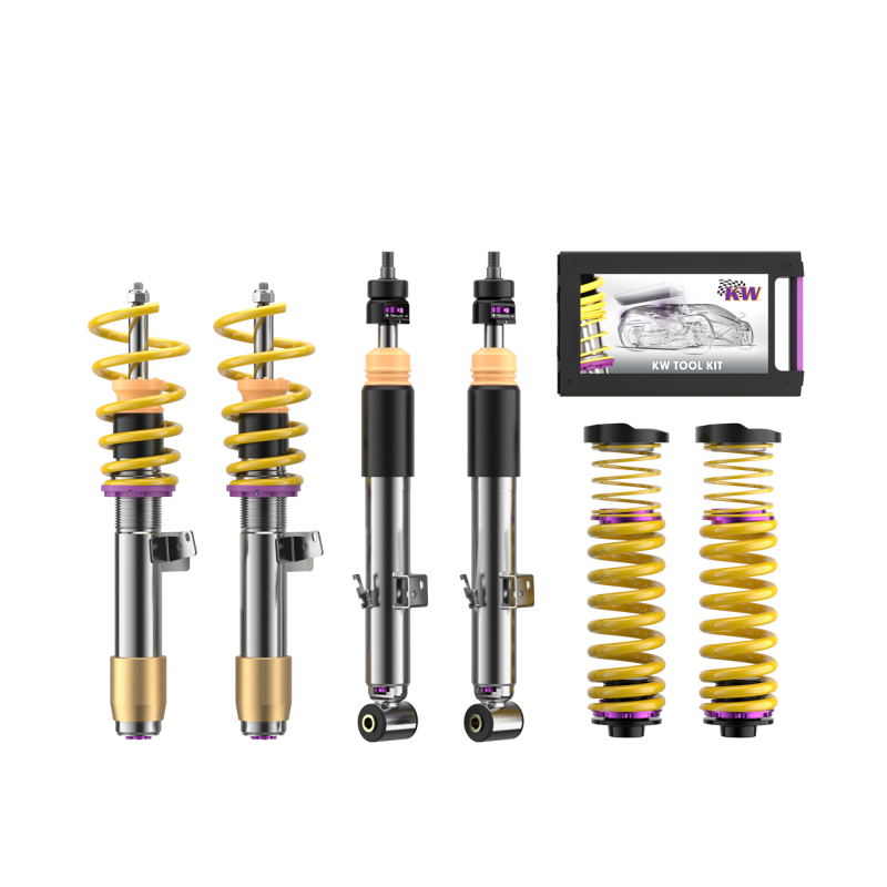 KW 2021+ BMW M3 (G80) Sedan/ M4 (G82) Coupe 2WD Coilover Kit V3 - 352200EB