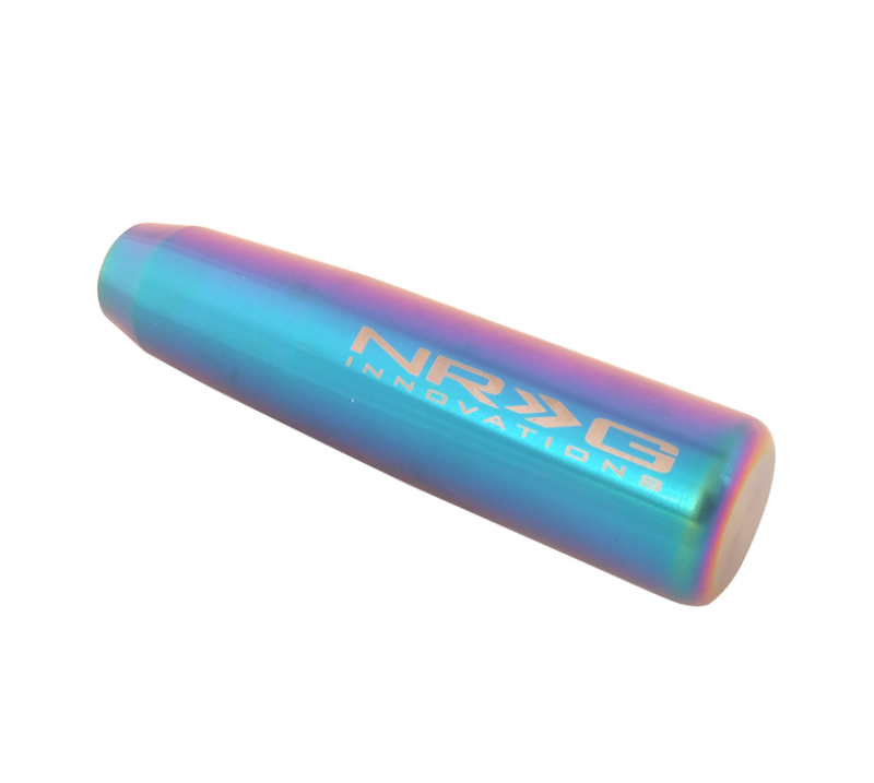 NRG Universal Short Shifter Knob - 5in. Length / Heavy Weight 1.27Lbs. - Multi Color/Neochrome - SK-480MC