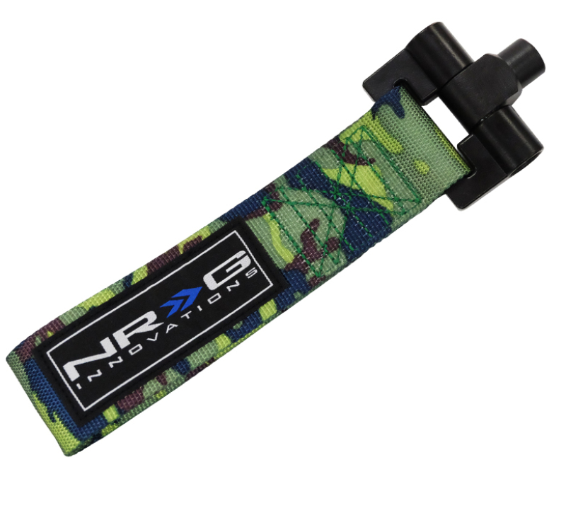 NRG Bolt-In Tow Strap Camo- Subaru WRX / STI 02-07 (5000lb. Limit) - TOW-207CM1