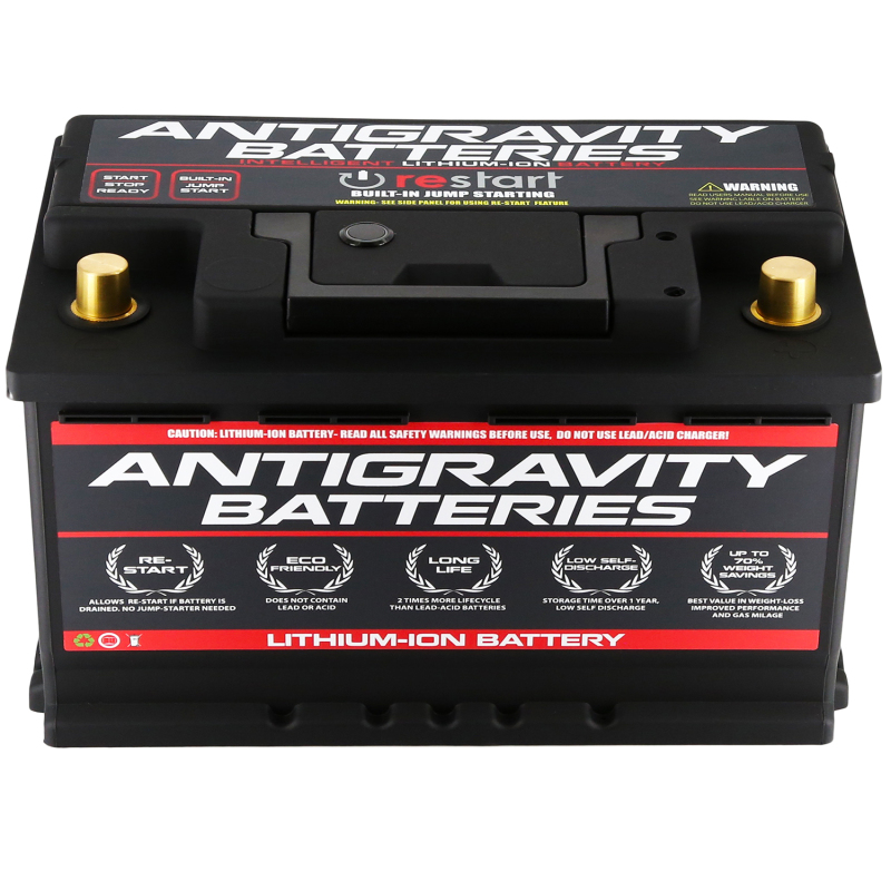 Antigravity H8/Group 49 Lithium Car Battery w/Re-Start - AG-H8-80-RS