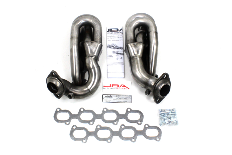 JBA 07-14 Ford GT500 5.4/5.8L 4V 1-5/8in Primary Raw 409SS Cat4Ward Header - 1695S