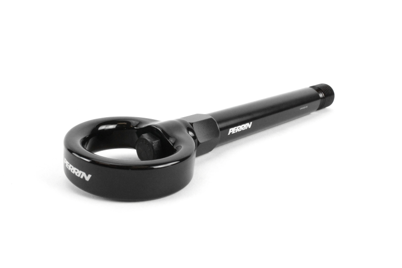 PERRIN 17-21 Honda Civic Si/Type R/Touring/Hatchback Tow Hook Kit Rear - Gloss Black - PHP-BDY-251GBK