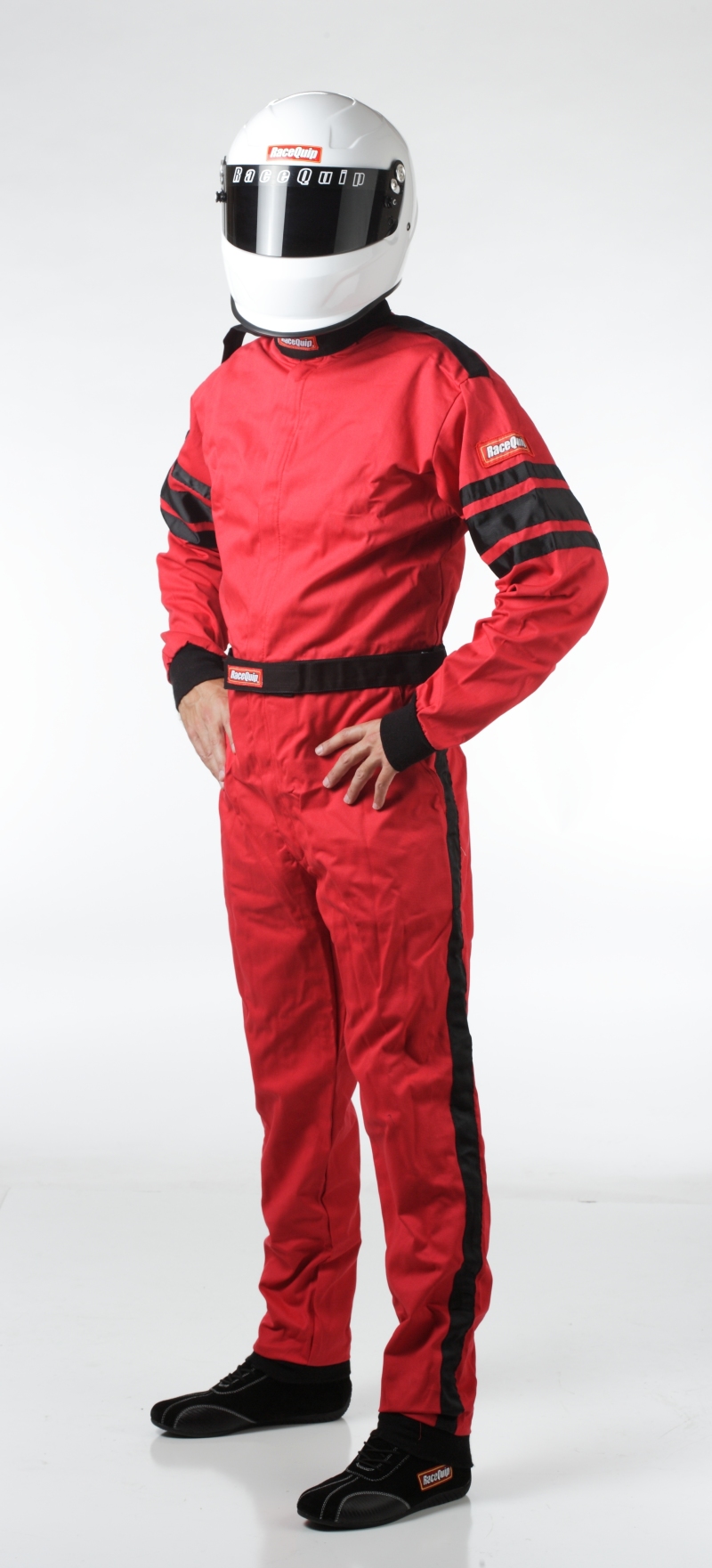 RaceQuip Red SFI-1 1-L Suit - Medium Tall - 110014