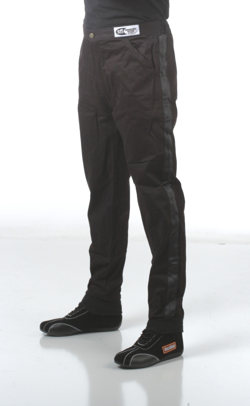 RaceQuip Black SFI-1 1-L Pants XL - 112006