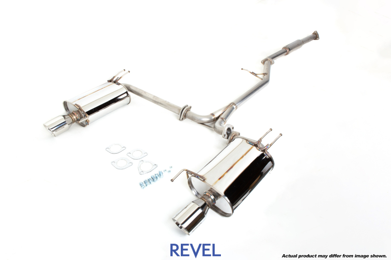 Revel Medallion Touring-S Catback Exhaust - Dual Muffler 04-08 Acura TSX - T70093R