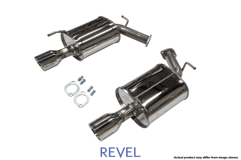 Revel Medallion Touring-S Catback Exhaust - Dual Muffler / Axle Back 06-10 Infiniti M35 - T70118AR