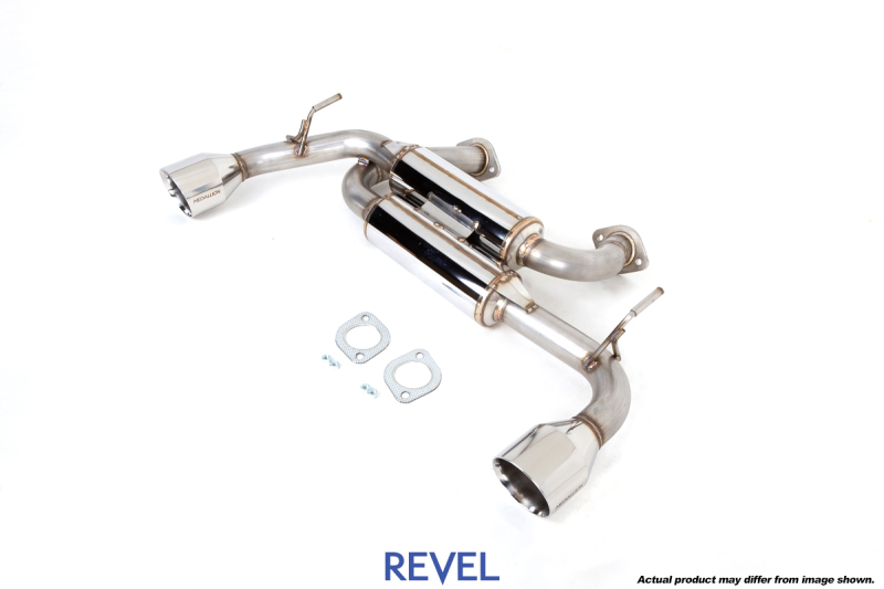 Revel Medallion Touring-S Catback Exhaust - Dual Muffler / Axle Back 2017 Infiniti Q60 3.0t RWD - T70200AR