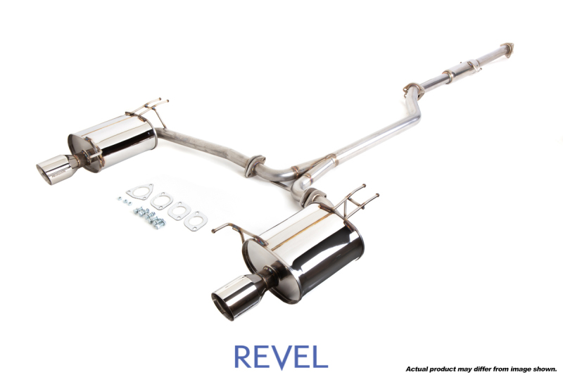 Revel Medallion Touring-S Catback Exhaust - Dual Muffler 09-14 Acura TSX 2.4L - T70164R
