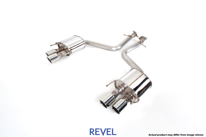 Revel Medallion Touring-S Catback Exhaust - Dual Muffler / Quad Tip 2016 Lexus RC200t F SPORT RWD - T70181AR