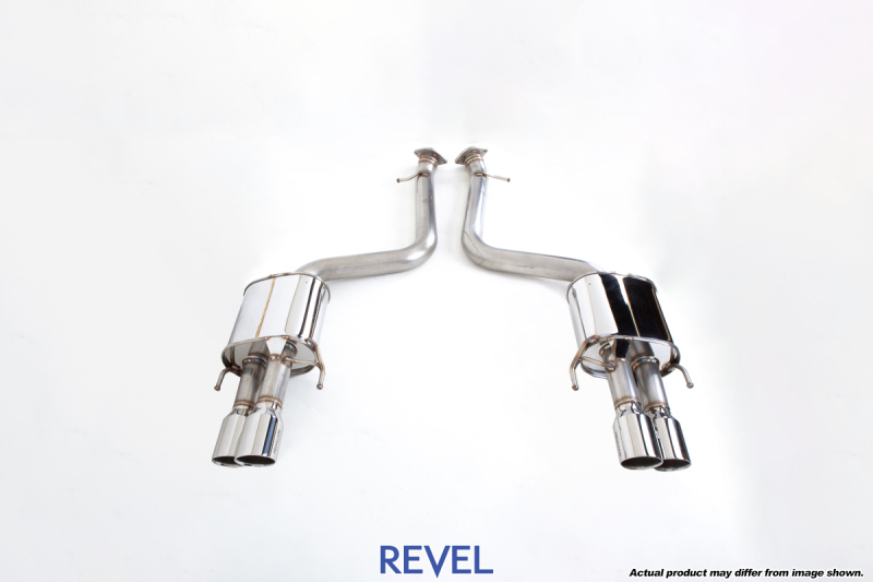 Revel Medallion Touring-S Catback Exhaust - Dual Muffler / Quad Tip / Rear Section 16-17 Lexus GS F - T70201AR