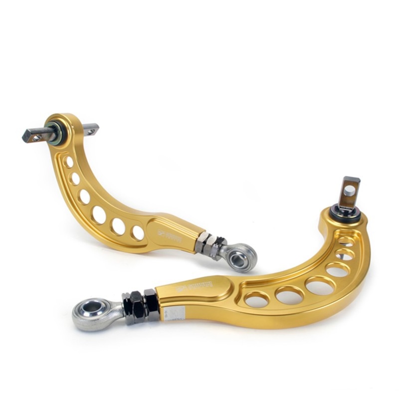 Skunk2 Pro Series 06-09 Honda Civic Gold Anodized Adjustable Rear Camber Kits - 516-05-0625