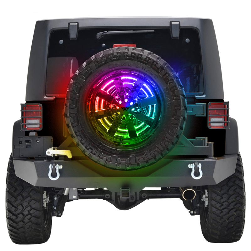 Oracle LED Illuminated Wheel Ring 3rd Brake Light - ColorSHIFT w/o Controller - 4211-334