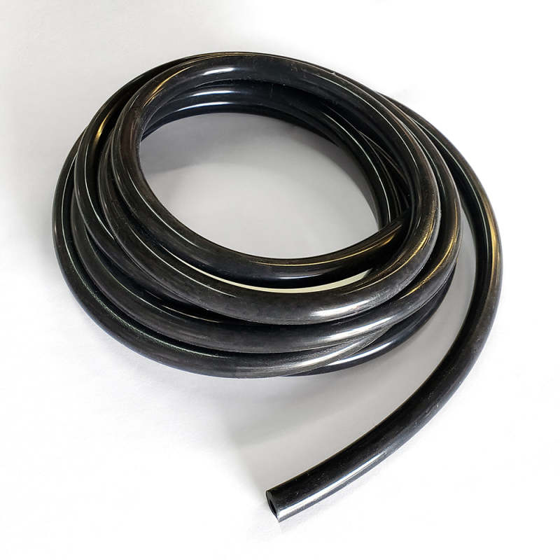 Ticon Industries 1/4in / 6mm Black Silicone Hose - 10ft - 132-06010-0001