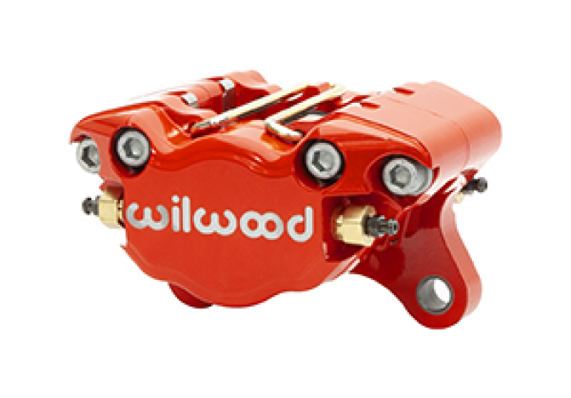 Wilwood Caliper-Dynapro Single 3.75in Mount 1.38in Pistons .38in Disc - Red - 120-9690-RD