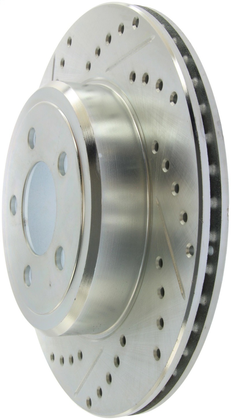 StopTech Select Sport 2011-2012 Dodge Challenger RT Drilled and Slotted Rear Right Brake Rotor - 227.63062R