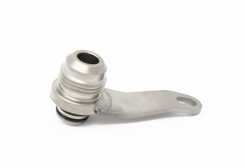 Torque Solution -10AN Turbo Oil Return Fitting Subaru EJ All Years - TS-SU-486