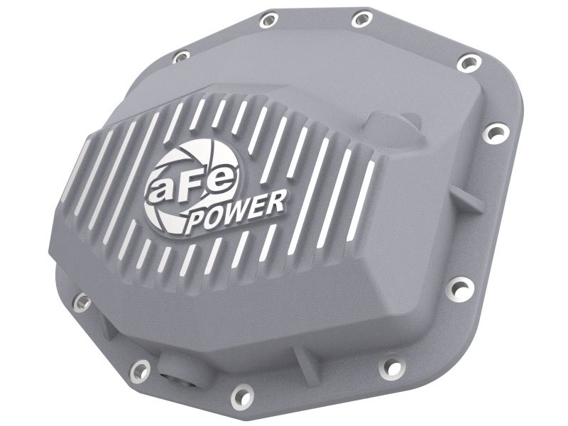 aFe 21-22 RAM 1500 TRX HEMI V8 6.2L(sc) Street Series Rear Differential Cover Raw w/ Machined Fins - 46-71280A