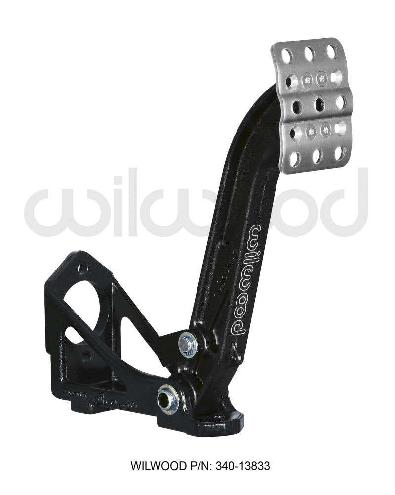 Wilwood Adjustable Single Pedal - Floor Mount - 6:1 - 340-13833