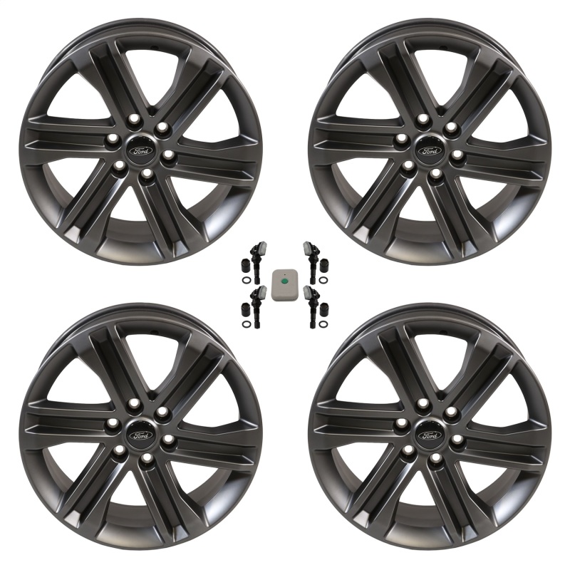 Ford Racing 15-22 F-150 20x8.5 Dark Alloy Wheel Kit - M-1007K-S2085F15