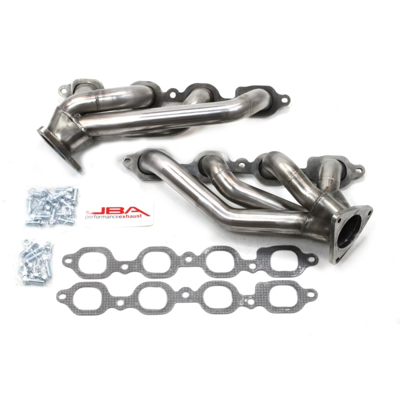 JBA 14-19 GM Truck 5.3L/6.2L DFI 1-5/8in Primary Raw 409SS Cat4Ward Header - 1850S-4