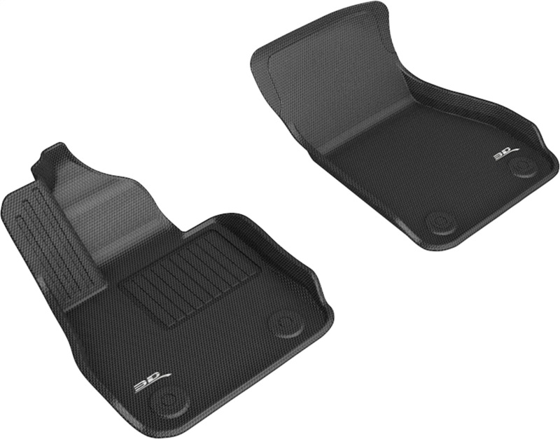 3D Maxpider 20-22 BMW 2 Series Gran Coupe Kagu 1st Row Floormat - Black - L1BM11111509