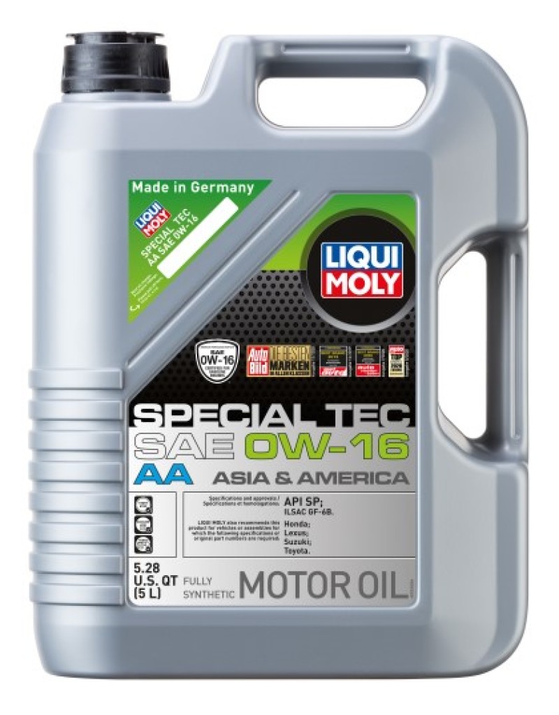 LIQUI MOLY 5L Special Tec AA Motor Oil SAE 0W16 - Single - 20328-1