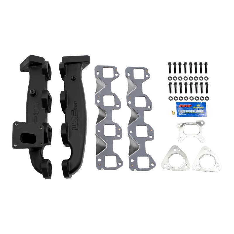 Wehrli 17-24 L5P Duramax Billet Exhaust Manifold Kit w/ Gaskets and ARP Hardware - WCF100373