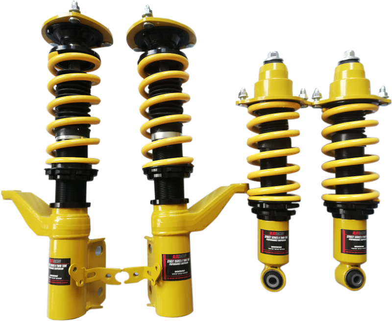 BLOX Racing 02-05 Rsx/01-05 Civic- Non-Adjustable Damping Street Series II Coilovers - BXSS-02105