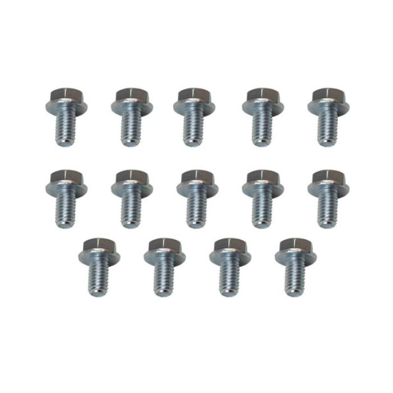 Moroso GM Powerglide Stamped Steel Transmission Pan Bolts - Set of 14 - 38780