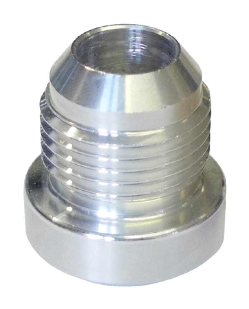 Torque Solution Weld On AN Flare Bung - Male -6AN Aluminum Universal - TS-WB-6FA