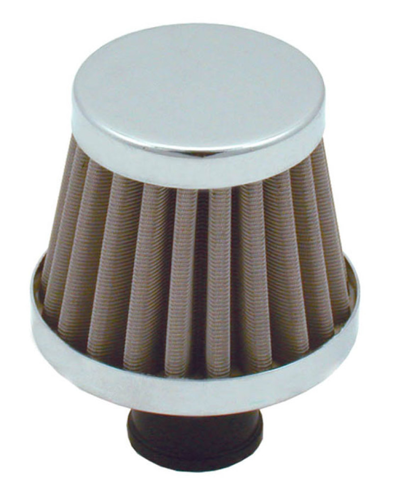 Spectre Breather Filter 10mm Flange / 2in. OD / 1-3/4in. Height - Stainless Steel - 3995