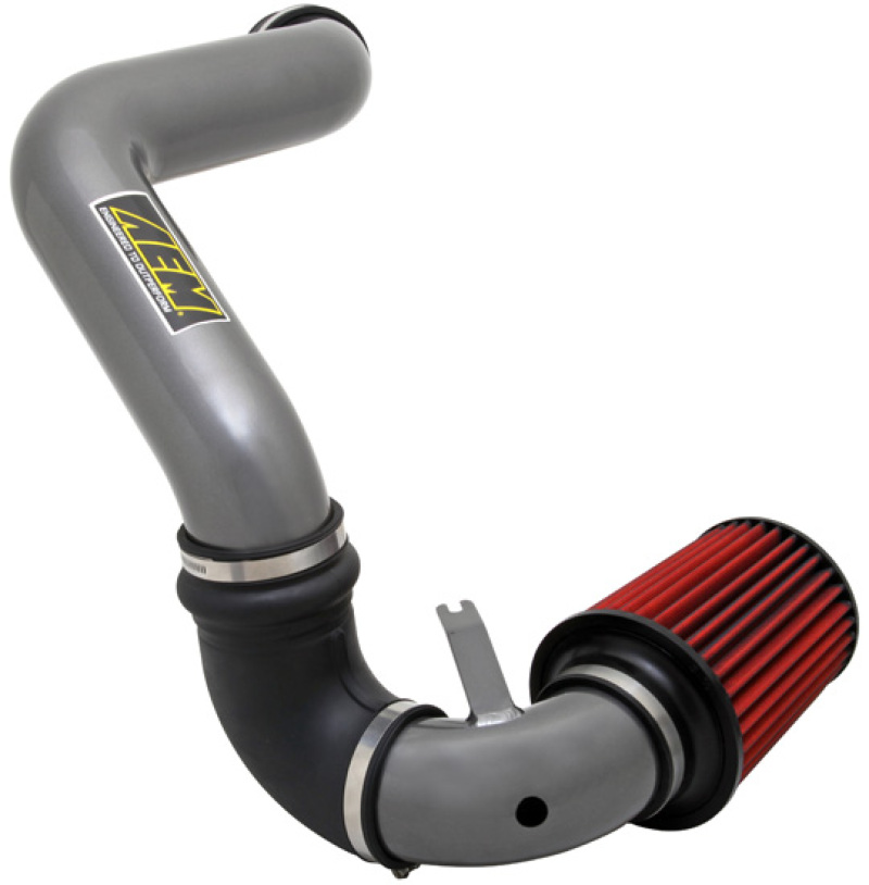 AEM 09-10 Dodge Challenger/Charger 3.5L Silver Cold Air Intake - 21-696C