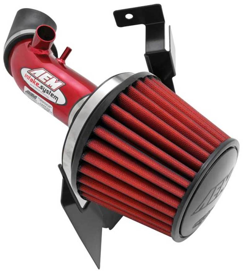 AEM 03-04 Evo 8 Red Short Ram Intake - 22-435R