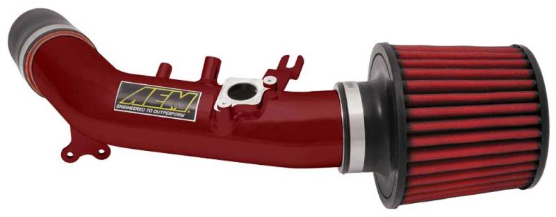 AEM 2006 Civic Si Red Short Ram Intake - 22-516R