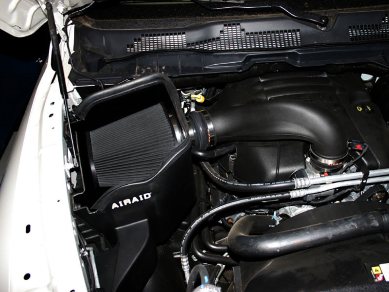 Airaid 09-12 Dodge Ram 5.7L Hemi MXP Intake System w/ Tube (Dry / Black Media) - 302-237