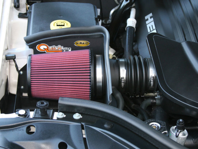 Airaid 05-10 Jeep Grand Cherokee 5.7L / 06-10 SRT8 CAD Intake System w/o Tube (Oiled / Red Media) - 310-170