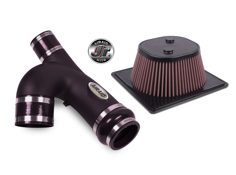 Airaid Jr. Intake Kit, Bifurcated Tube, Oiled / Red Media 11-14 Ford F-150 3.5L Ecoboost - 400-701