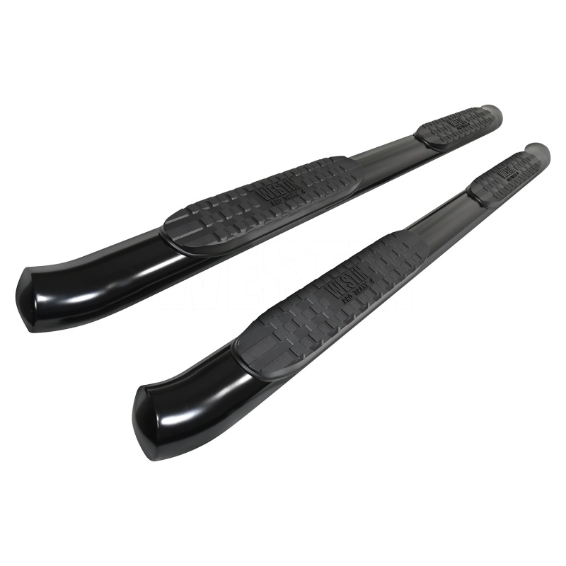 Westin 2022 Toyota Tundra Double Cab PRO TRAXX 4 Oval Nerf Step Bars - Black - 21-24225