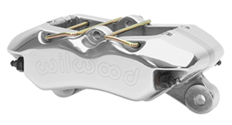 Wilwood Caliper-Forged Dynapro 5.25in Mount/ 4 - 1.98in Pistons/ .81in x 13.06in. Rotor - Polished - 120-15585-P