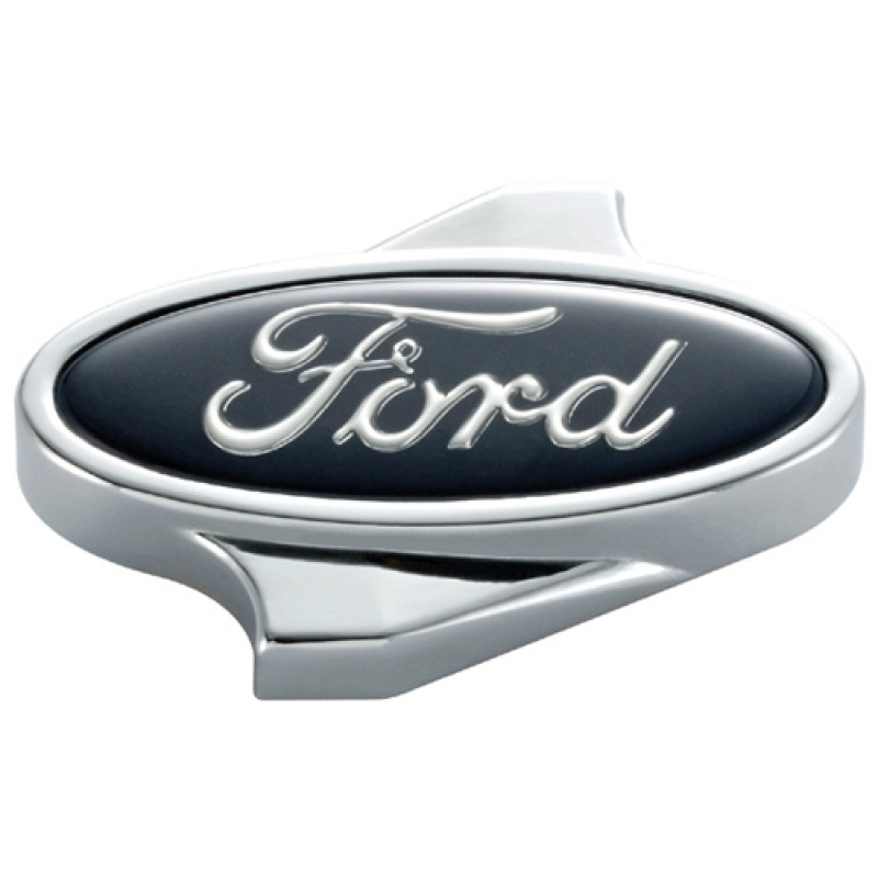 Ford Racing Air Cleaner Nut w/ Ford Logo - Chrome - 302-333