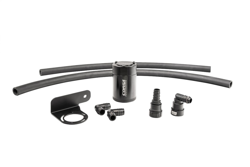 Corsa 2015-2025 Ford F-150 5.0L V8 (Auto) Aluminum Oil Catch Can w/Mounting Bracket - CC0009