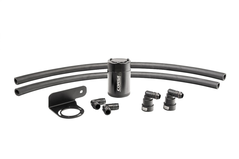 Corsa 2011-2025 Ford F-150 3.5L Turbo (Auto) Corsa Aluminum Oil Catch Can w/Mounting Bracket - CC0010