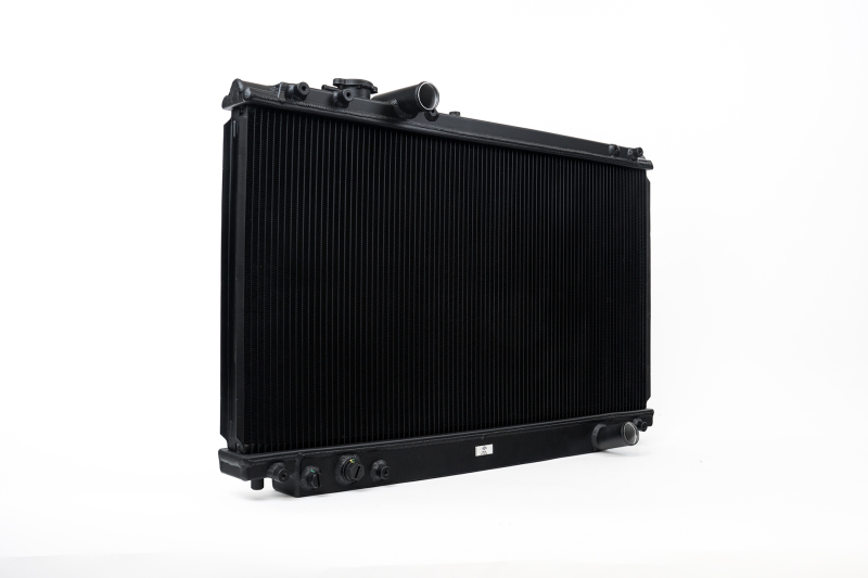 CSF 93-98 Toyota MK4 Supra Radiator - Black Finish - 2882B
