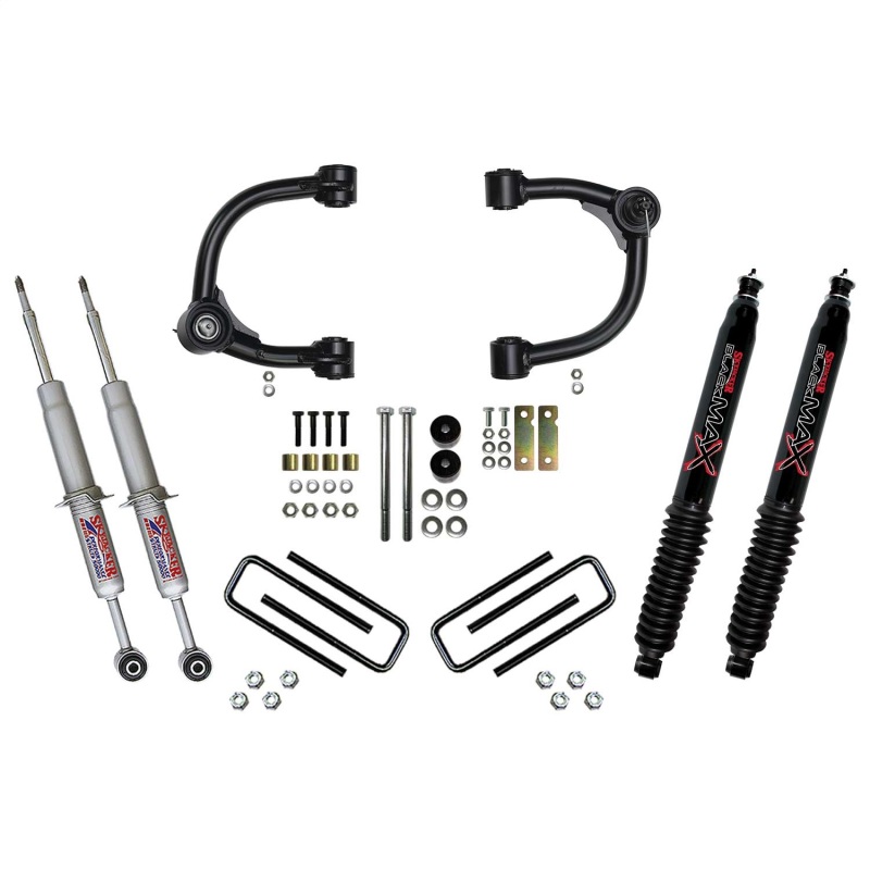 Skyjacker Suspension 16-22 Toyota Tacoma 3in Lift Kit Component Box w/ Black Max 8500 Shocks - TC536STUSB