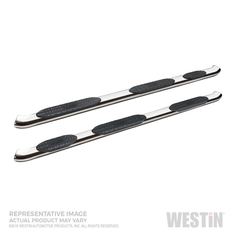 Westin 19-22 RAM 1500 CC 6.5ft Bed (Excl. Classic) PRO TRAXX 5 Oval W2W Nerf Step Bars - SS - 21-534720