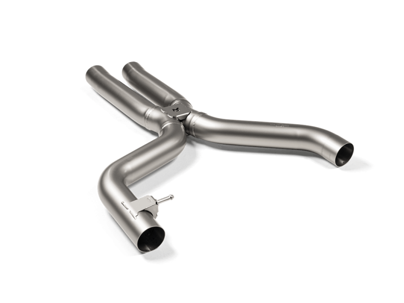 Akrapovic 2021+ BMW G87 M2, G80 M3 &amp; G82 M4 Evolution Short Link pipe w/o Resonator  (Titanium) - E-BM/T/14